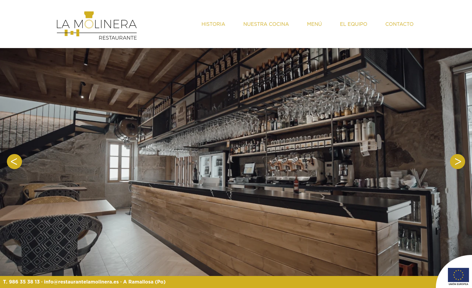 Proyecto La Molinera - Desarrollo web