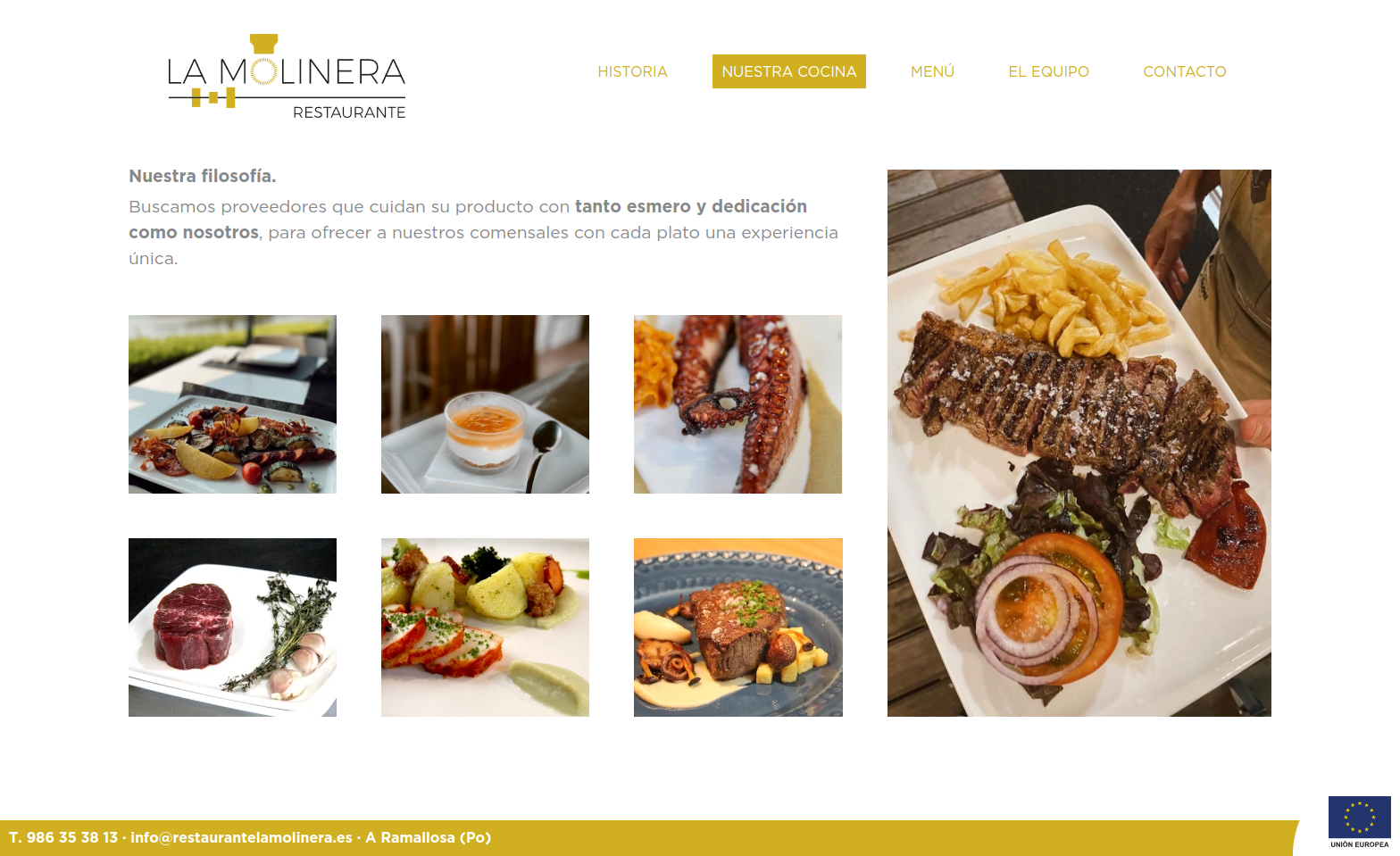 Captura de pantalla de La Molinera