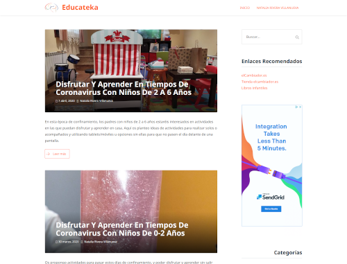 Proyecto Educateka - Desarrollo web