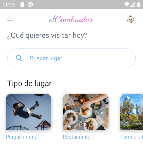 Proyecto elCambiador - Desarrollo android
