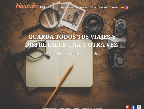 Proyecto Hautaka - Desarrollo web