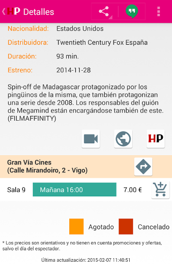 Captura de pantalla de HazPlanes App Android
