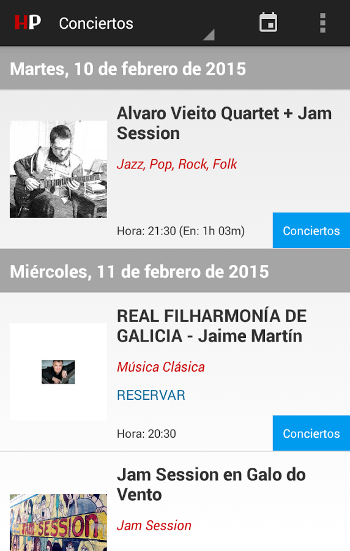 Captura de pantalla de HazPlanes App Android