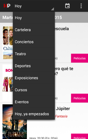 Captura de pantalla de HazPlanes App Android