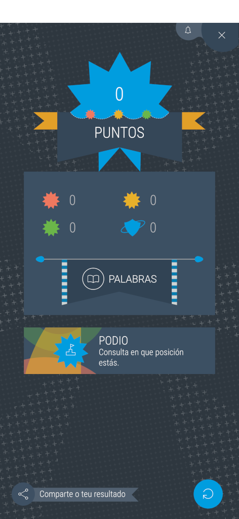 Captura de pantalla de Ximnásio Léxico